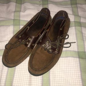 SPERRYS dark leather